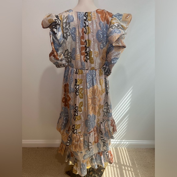 Ulla Johnson Fontaine Midi Dress in Ocean Jasper - Picture 10 of 11